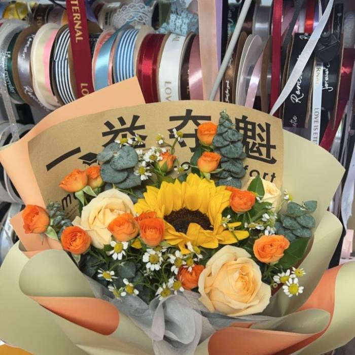 自贡沿滩区送高考生什么花